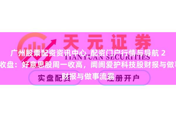 广州股票配资资讯中心_配资门户行情与导航 2月3日收盘：好意思股周一收高，阛阓爱护科技股财报与做事流露
