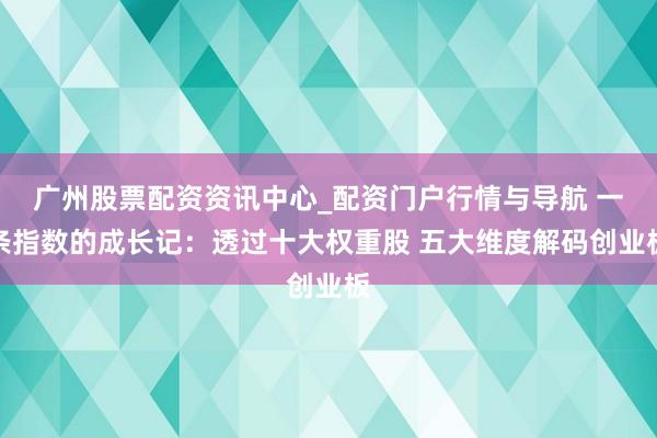 广州股票配资资讯中心_配资门户行情与导航 一条指数的成长记:透过十大权重股 五大维度解码创业板