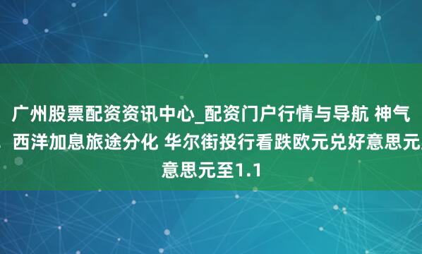 广州股票配资资讯中心_配资门户行情与导航 神气逆转！西洋加息旅途分化 华尔街投行看跌欧元兑好意思元至1.1